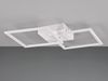 Reality Leuchten 'TRAIL' LED-Deckenleuchte, Metall weiß, 44.6 x 7 x 39.6 cm, Wand- und Deckenmontage möglich Bild 5