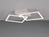 Reality Leuchten 'TRAIL' LED-Deckenleuchte, Metall weiß, 44.6 x 7 x 39.6 cm, Wand- und Deckenmontage möglich Bild 4