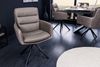 riess-ambiente Polsterstuhl BIG GEORGE taupe / schwarz (Einzelartikel, 1 St), Esszimmer · Echtleder · Microfaser · 360° drehbar · Armlehne · Retro Bild 3