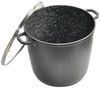 Tiefer Kochtopf Induktion Deckel Ø24cm Suppentopf Alu Guss Bild 2