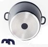 Tiefer Kochtopf Induktion Deckel Ø24cm Suppentopf Alu Guss Bild 5