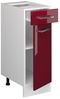 Küchenunterschrank R-Line Rot Hochglanz 30 cm ohne Arbeitsplatte Vicco Bild 3