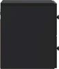 vidaXL Wandmontierter Nachttisch Schwarz 33 x 34,5 x 40 cm 897957 Bild 5