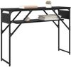 vidaXL Konsolentisch Schwarz Eichen-Optik 105x30x75cm Holzwerkstoff 882883 Bild 3
