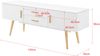 Fernsehtisch Alavus 140x40x56 cm Weiß en. casa Bild 2