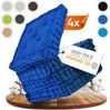 Gräfenstayn Sitzkissen 4er Set 40x40 cm mit 8 cm Polsterung aus 100 % Baumwolle -, robustes Sitzkissen für Indoor & Outdoor, bequemes Bodenkissen Bild 2