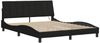 vidaXL Bettgestell ohne Matratze "Hanko" Schwarz 160x200 cm Stoff 3310470 Bild 5