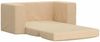 vidaXL Kinder-Schlafsofa 2-Sitzer Creme Weicher Plüsch 357037 Bild 4