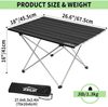 Klappbarer Campingtisch Aluminium Tragbar Picknicktisch Faltbar Bild 2