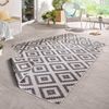 In- & Outdoor Teppich Malta Grau Creme - 80x150x0,5cm Bild 4