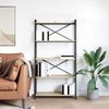 vidaXL Bücherregal Sonoma-Eiche 80 x 30 x 155 cm Holzwerkstoff 868414 Bild 4