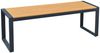 Gardissimo TONY Alu Ecklounge Gartenmöbel Sitzgruppe Holzoptik Nonwood Bild 3