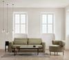 3-Sitzer-Sofa, 'Lily', 73 x 97 x 215, Grün Bild 4