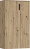 Forte BOOTS Schuhschrank 70, Skandi Stil Schuhschrank, 2-türig, Holzwerkstoff, Flur, Artisan Eiche Holzdekor, 68,9 cm breit x 120,4 cm hoch x 34,1 cm tief Bild 3