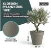Kreher Pflanzkübel Set 'LIKE' XXL + XL - rollbar - aus Kunststoff - UV-beständig Bild 3