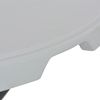vidaXL Bartisch Klappbar Weiß 80x110 cm HDPE 44560 Bild 5