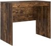 vidaXL Schreibtisch Geräucherte Eiche 90 x 50 x 76 cm 869438 Bild 2