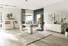 Freischwinger >HUDSON< (4er-Set) mit Griff, Edelstahl, Bezug creme - 43x103x60 (BxHxT) Bild 4
