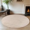 Ayyildiz Teppiche Teppich JOY 1400, rund, Höhe: 11 mm, uni Kurzflor, Wohnzimmer, viele Größen Bild 5