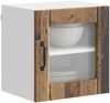 vidaXL Wandglas-Schrank LUCCA Altholz 40 x 31 x 40 cm Holzwerkstoff 884850 Bild 3