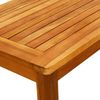 vidaXL Garten-Couchtisch 70x40x36 cm Massivholz Akazie 316399 Bild 5