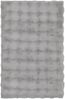 Kleine Wolke Badematte Cloud, Höhe 28 mm, rutschhemmend beschichtet, fußbodenheizungsgeeignet, Polyester, rechteckig, Badteppich, Uni Farben, Hoch-Tief Effekt, besonders weich Bild 3