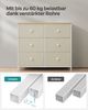 Songmics Kommode, Schrank, 6 Stoffschubladen, Metallgestell Bild 4