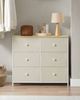 Songmics Kommode, Schrank, 6 Stoffschubladen, Metallgestell Bild 2