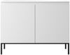 Selsey Sideboard, Engineered Wood, Weiß, 100 cm Bild 1