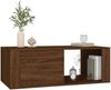 vidaXL Couchtisch Braun Eichen-Optik 100x50,5x35 cm Holzwerkstoff 816543 Bild 4