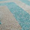 Paco Home Teppich Poco 821, rechteckig, Höhe: 6 mm, Kurzflor, Rauten Design, mit Fransen, In- und Outdoor geeignet Bild 3