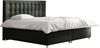 99rooms Riverside Boxspringbett Strukturstoff 200x200 cm Schwarz Bild 3