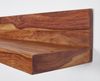 Wohnling 'Mumbai' Wandregal Landhaus-Stil, Massivholz Sheesham braun, 160 cm Bild 5