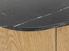TV-Lowboard Lygrint 140 2D (Farbe: Eiche Cremona / Marmor Weiß + Gold) Bild 4