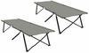 vidaXL Klapp Schlafbett fürs Camping 2 pcs Grau 206 x 76 x 74 cm 42003171 Bild 2