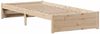 vidaXL Massivholzbett ohne Matratze 75x190 cm Kiefernholz 3301646 Bild 5