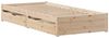 vidaXL Massivholzbett ohne Matratze 75x190 cm Kiefernholz 3301646 Bild 3