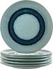 Leonardo MATERA Keramikteller 22,5 cm blau 6er Set Bild 2