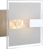 LED Wandleuchte aus Chrom und Glas Bild 5
