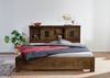 Bett Mango 180x200x105 braun lackiert RAILWAY #443 Bild 4