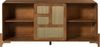 Sideboard Mango/Seegras 180x40x80 hellbraun lackiert MIZUMI #102 Bild 2