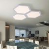 LED Deckenleuchte, opal, 3 flammig, modern, L 52cm Bild 5