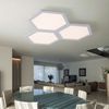 LED Deckenleuchte, opal, 3 flammig, modern, L 52cm Bild 5