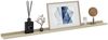 vidaXL Wandregale 4 Stk. Weiß und Sonoma-Eiche 115x9x3 cm 326698 Bild 3