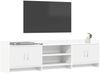 vidaXL TV-Schränk 168 x 33 x 47 cm Weiß Holzwerkstoff 8011179 Bild 2