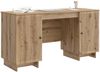vidaXL Schreibtisch Artisan-Eiche Holzwerkstoff 142,5 x 50 x 75 cm 3414575 Bild 2