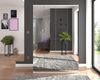 Stauraumschrank mit Spiegel SystemX in weiß 61 x 193 cm Bild 4