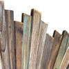 Wandspiegel 90 cm Holz Spiegel Dekospiegel Shabby Braun Flurspiegel Hängespiegel Bild 3