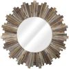 Wandspiegel 90 cm Holz Spiegel Dekospiegel Shabby Braun Flurspiegel Hängespiegel Bild 5