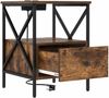 vidaXL Nachttisch Geräucherte Eiche 41,5 x 40,5 x 55 cm Holzwerkstoff 859554 Bild 5